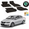 Set covorase auto Hitech din cauciuc Skoda Octavia 2013-2016