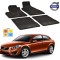 Set covorase auto Hitech din cauciuc Volvo C30 2007-2013