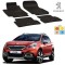 Set covorase auto Hitech din cauciuc Peugeot 2008  2012-2016