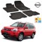 Set covorase auto Hitech din cauciuc  Nissan X-Trail 2001-2013