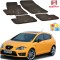 Set covorase auto Hitech din cauciuc Seat Leon 2005-2011