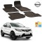 Set covorase auto Hitech din cauciuc Nissan Qashqai 2013-2016