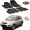 Set covorase auto Hitech din cauciuc  Kia Sportage 2004-2010