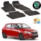 Set covorase auto Hitech din cauciuc Skoda Fabia 2007-2014