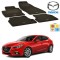 Set covorase auto Hitech din cauciuc Mazda 3 2009-2016