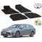 Set covorase auto Hitech  cauciuc Toyota Avensis Sedan/Estate 2009-2016