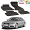 Set covorase auto Hitech din cauciuc pentru Audi A4 B8 2008-2014 Berlina/Break