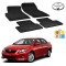 Set covorase auto Hitech din cauciuc  Toyota Corolla 2007-2012