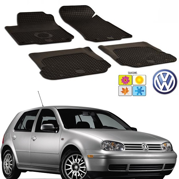 Set covorase auto Hitech din cauciuc Vw Golf IV 2003 Hatchback/Variant