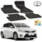 Set covorase auto Hitech din cauciuc  Toyota Verso 2010-2016