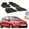 Set covorase auto Hitech din cauciuc  Vw Polo 2014-2016