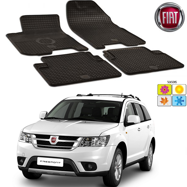 Set covorase auto Hitech din cauciuc Fiat Freemont 2009-2016