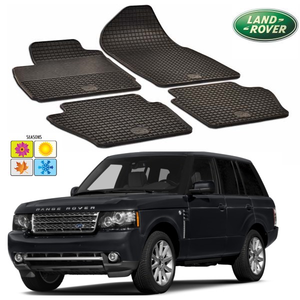 Set covorase auto Hitech din cauciuc Land Rover Range Rover 2003-2012