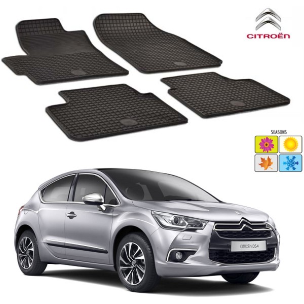 Set covorase auto Hitech din cauciuc Citroen DS4 2010-2016