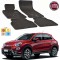 Set covorase auto Hitech din cauciuc Fiat 500X 2014-2016