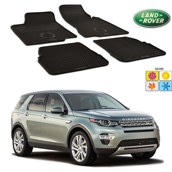 Set covorase auto Hitech din cauciuc Land Rover Discovery 2015-2016
