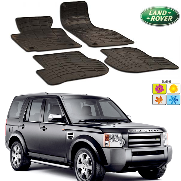 Set covorase auto Hitech din cauciuc Land Rover Discovery 2004-2009