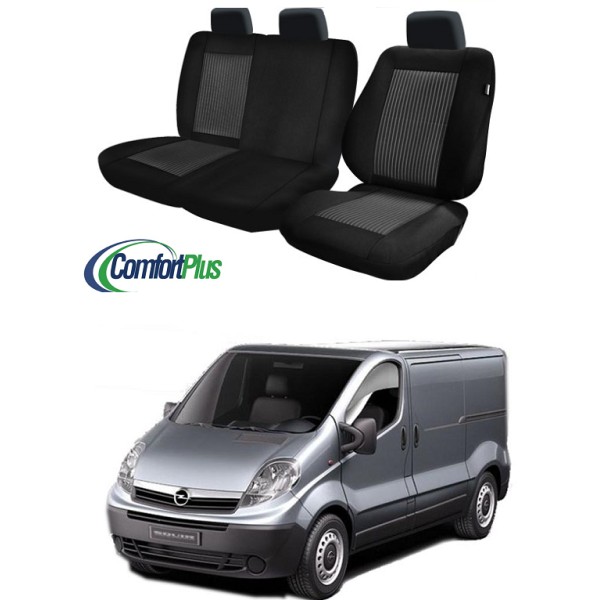 Huse Scaun Opel Vivaro 2002-2013 3 locuri  Confort Line