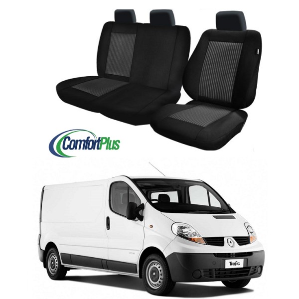 Huse Scaun Renault Trafic 2001-2014 3 locuri  Confort Line