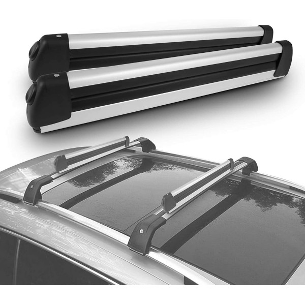 Suport Ski 5 perechi Schiuri si Snowboard din aluminiu cu sistem antifurt Suport Ski 5 perechi Schiuri si Snowboard din aluminiu cu sistem antifurt