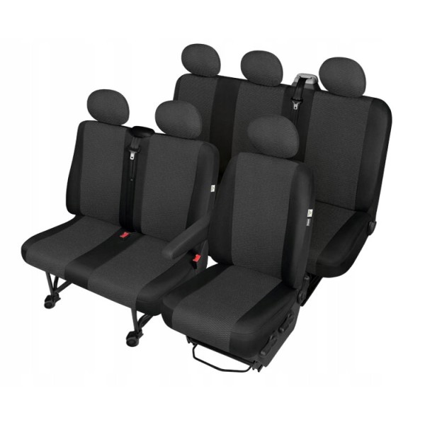 Huse Scaune 6 locuri Vw Transporter Caravelle T7 2021 cabina dubla 5+1 locuri Tuningro Huse Scaune 6 locuri Vw Transporter Caravelle T7 2021 cabina dubla 5+1 locuri Tuningro