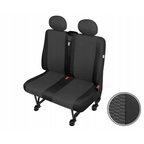 Huse Scaune Vw Crafter 7 locuri cabina dubla doka 2006-2017, dedicate din bumbac premium
