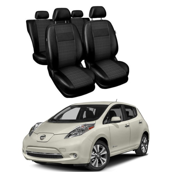 Huse Scaune Nissan Leaf 2010-2016 piele si textil