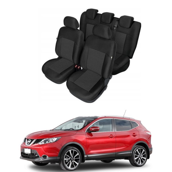 Huse Scaune Nissan Qashqai 2013-2016 Premium Bancheta Fractionata