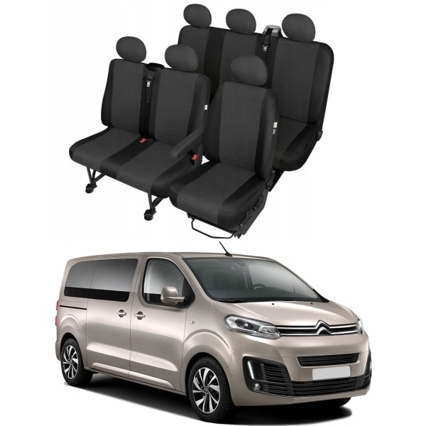 Huse Scaune 6 locuri Citroen Jumpy Space Tourer 2018-2020
