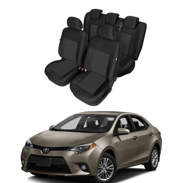 Huse Scaune Toyota Corolla 2013-2017 Premium Bancheta Fractionata