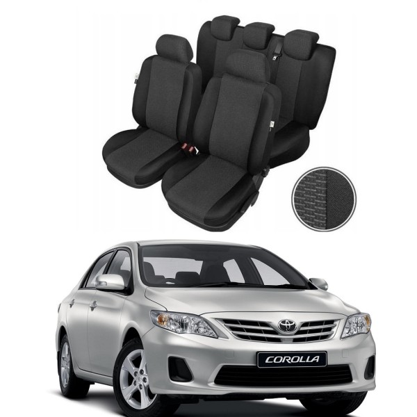 Huse Scaune Toyota Corrola 2006-2012 Premium Bancheta Fractionata