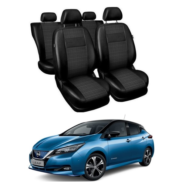 Huse Scaune Nissan Leaf 2017-2020 piele si textil