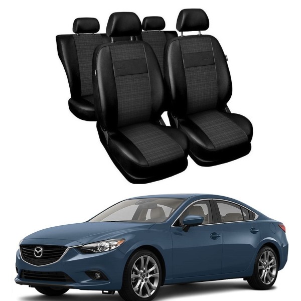 Huse Scaune Mazda 6  2012-2016 piele si textil