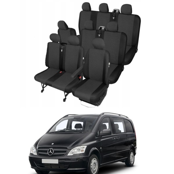 Huse Scaune 8+1 locuri (9 locuri) Mercedes Vito/Viano 2003-2013