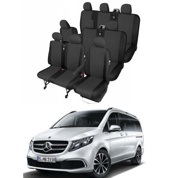 Huse Scaune 8+1 locuri (9 locuri) Mercedes Vito/Viano 2014-2020