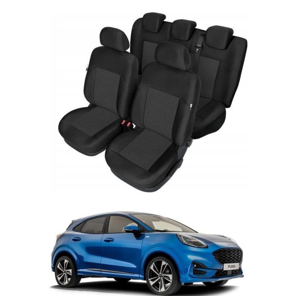 Huse Scaune Ford Puma 2019-2020 Premium Bancheta Fractionata