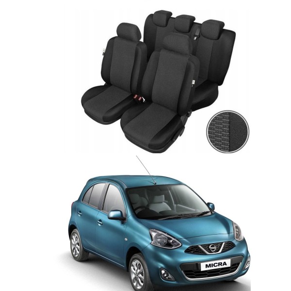 Huse Scaune Nissan Micra 2013-2018 Premium Bancheta Fractionata