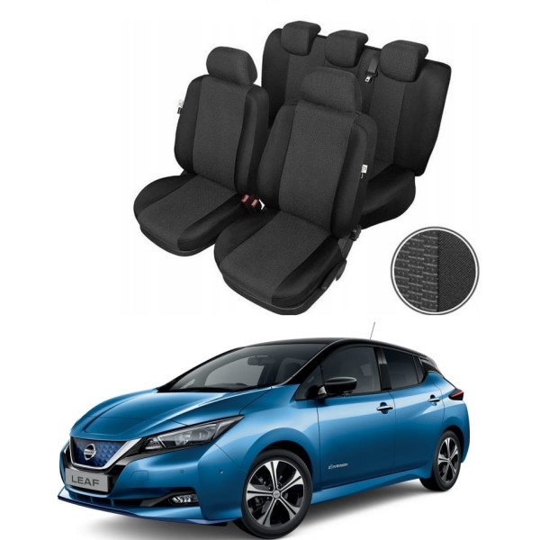 Huse Scaune Nissan Leaf 2017-2020 Premium Bancheta Fractionata