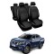Huse Scaune Nissan Navara Cabina dubla 5 locuri 2015-2020 piele si textil