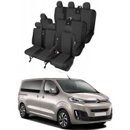 Huse Scaune 9 Locuri Citroen Jumpy SpaceTourer/kombi 2018-2020