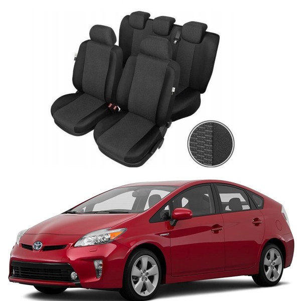 Huse Scaune Toyota Prius 2010-2015 Premium Bancheta Fractionata