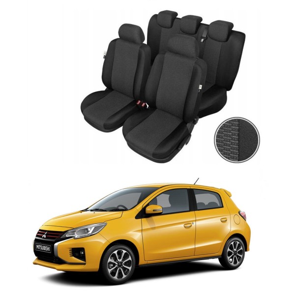 Huse Scaune Mitsubishi Space Star 2019-2020 Premium Bancheta Fractionata
