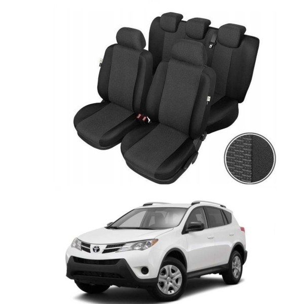 Huse Scaune Toyota Rav4 2013-2017 Premium Bancheta Fractionata