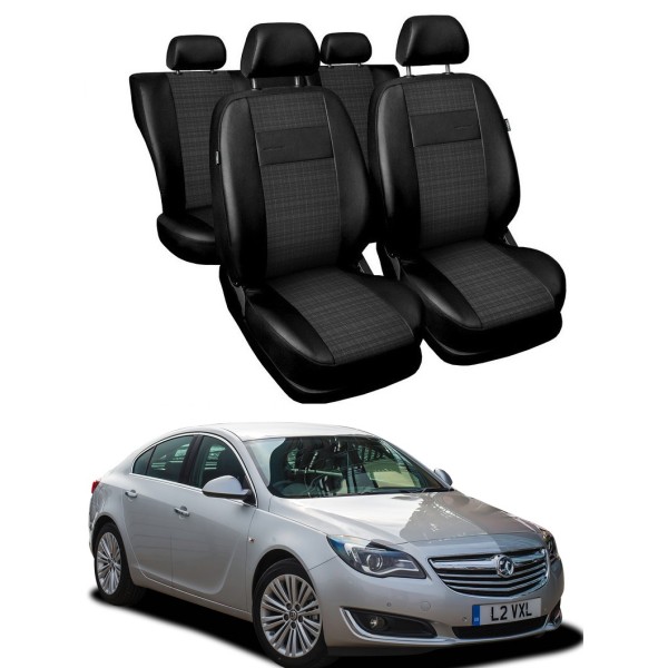 Huse Scaune piele+textil premium Opel Insignia 2013-2017