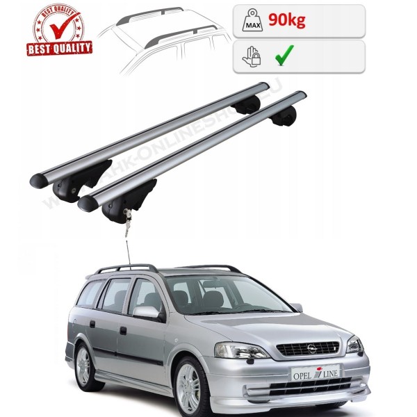 Bare Portbagaj pentru Opel Astra G COMBI Caravan 2000 Bare Portbagaj pentru Opel Astra G COMBI Caravan 2000