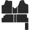 Set Covorase 8 locuri Fiat Scudo 2006-2016