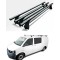 Set 3 bare plafon portbagaj Vw Transporter T7 Caravelle 2021 din otel Tuningro