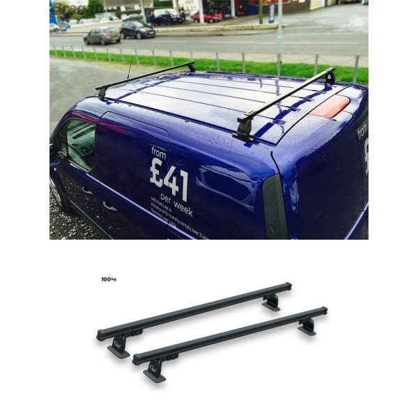 Set 2 bare plafon portbagaj Vw Caddy 2016-2020 din otel