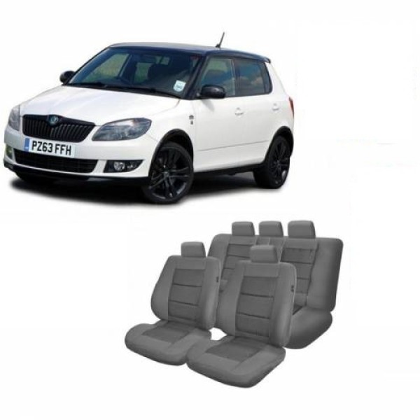 Huse Scaune Dedicate Skoda Fabia 2007-2013 Premium
