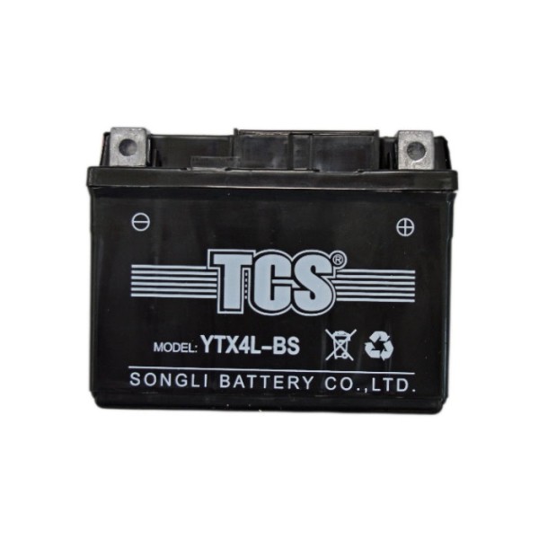 Acumulator Moto YTX4L-BS 12V 4Ah 50A AGM 113x70x85 mm – Baterie Motocicletă, Scuter, ATV Fără Întreținere